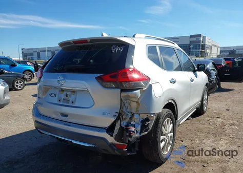 2017 Nissan Rogue Sv из США, поврежденный, VIN KNMAT2MT9HP550215